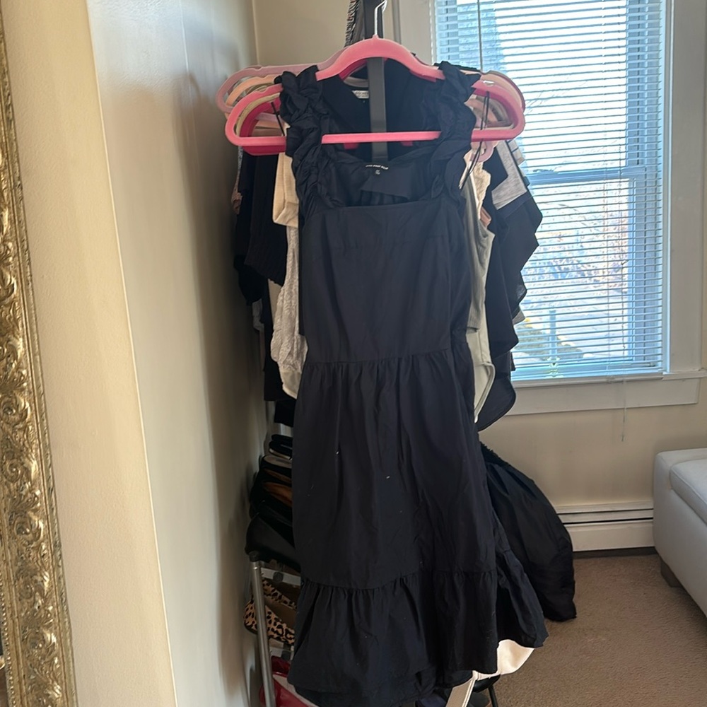 Open back dress